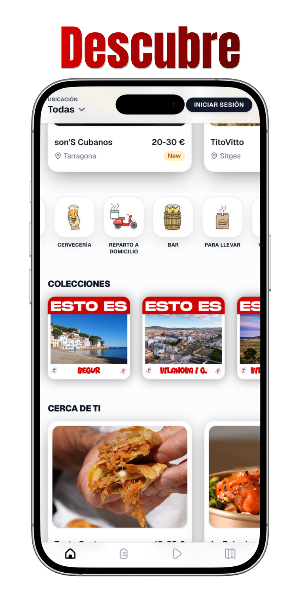 Llista de restaurants filtrable